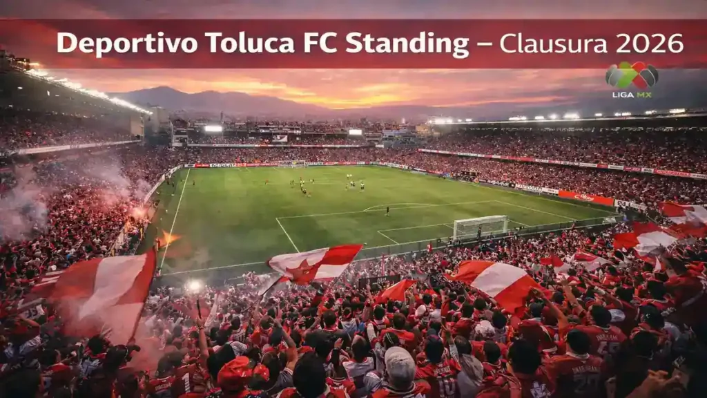 Deportivo Toluca FC at Estadio Nemesio Díez during a Liga MX home match