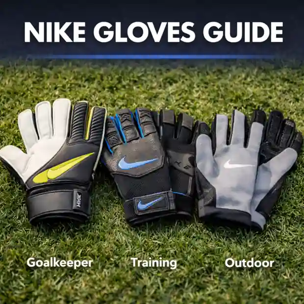 Nike gloves for football training and outdoor sports